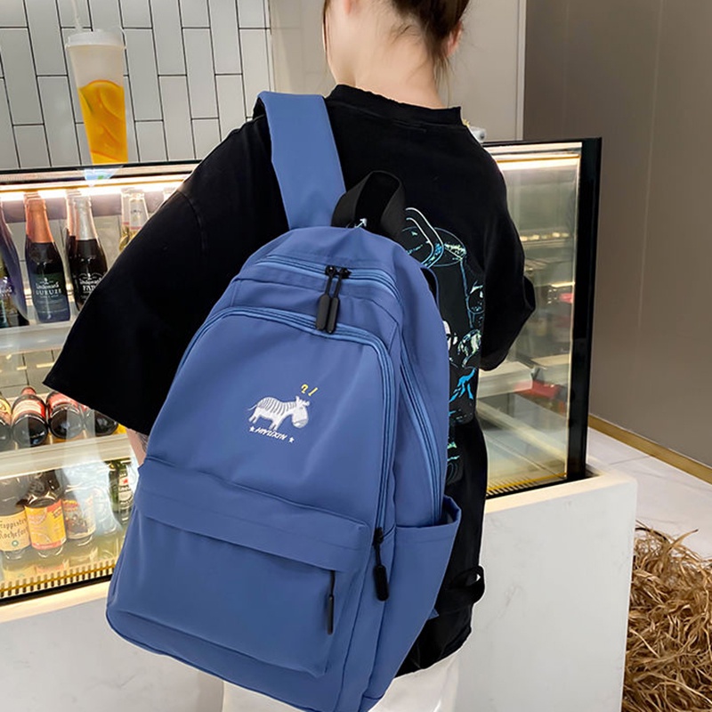 Balo đeo vai IELGY vải nylon cỡ lớn kiểu Hàn Quốc thời trang cho nữ