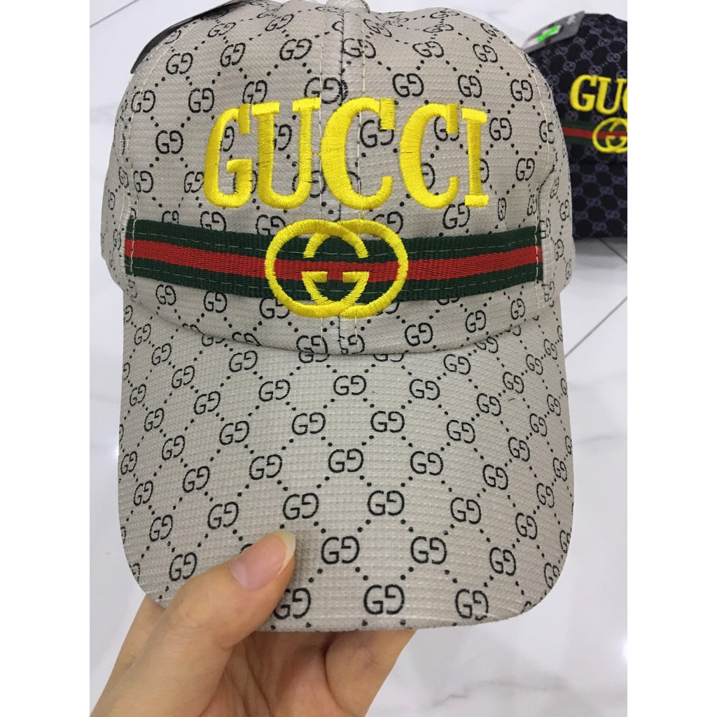 Mũ Lưỡi Trai cao cấp Thêu Chữ Thời Trang Xuân Hè 2021 Phong Cách Hàn Quốc cho Nam GUCCI