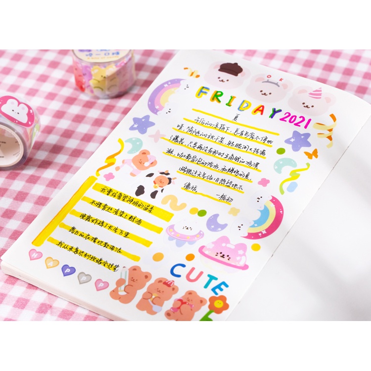 Băng dính washi tape