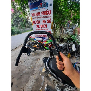 Cảng(tay xách)nice titan inox tay đen sơn cho wave A