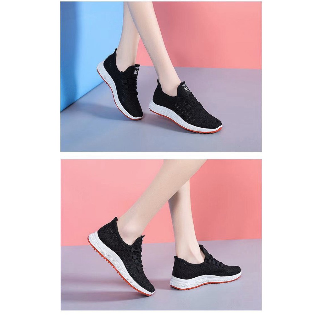 (Có 2 Màu) Giày nữ chữ M Xuxi vải lưới thoáng khí cho hè 2021 | BigBuy360 - bigbuy360.vn