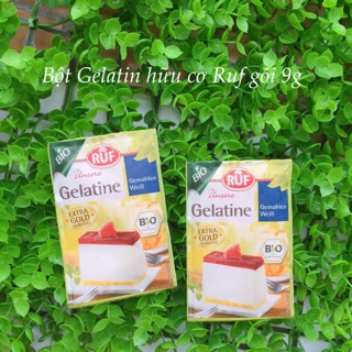 Bột Gelatine hữu cơ Ruf