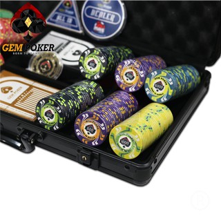 VALI 300 CHIP POKER SỨ CERAMIC 10G CAO CẤP - GEM TYPHOON®