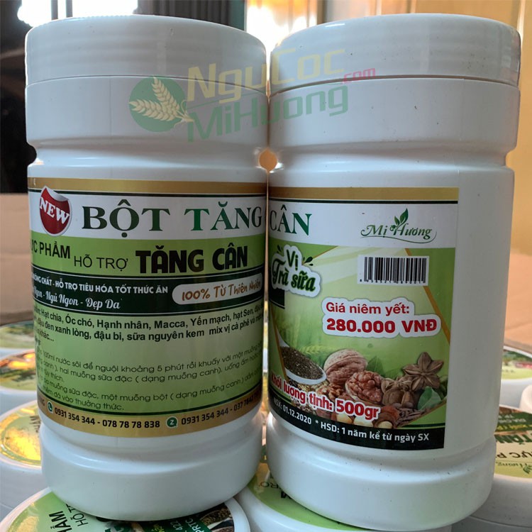 [SaLe]Bột tăng cân Mị Hương từ 100% đậu và hạt thiên nhiên