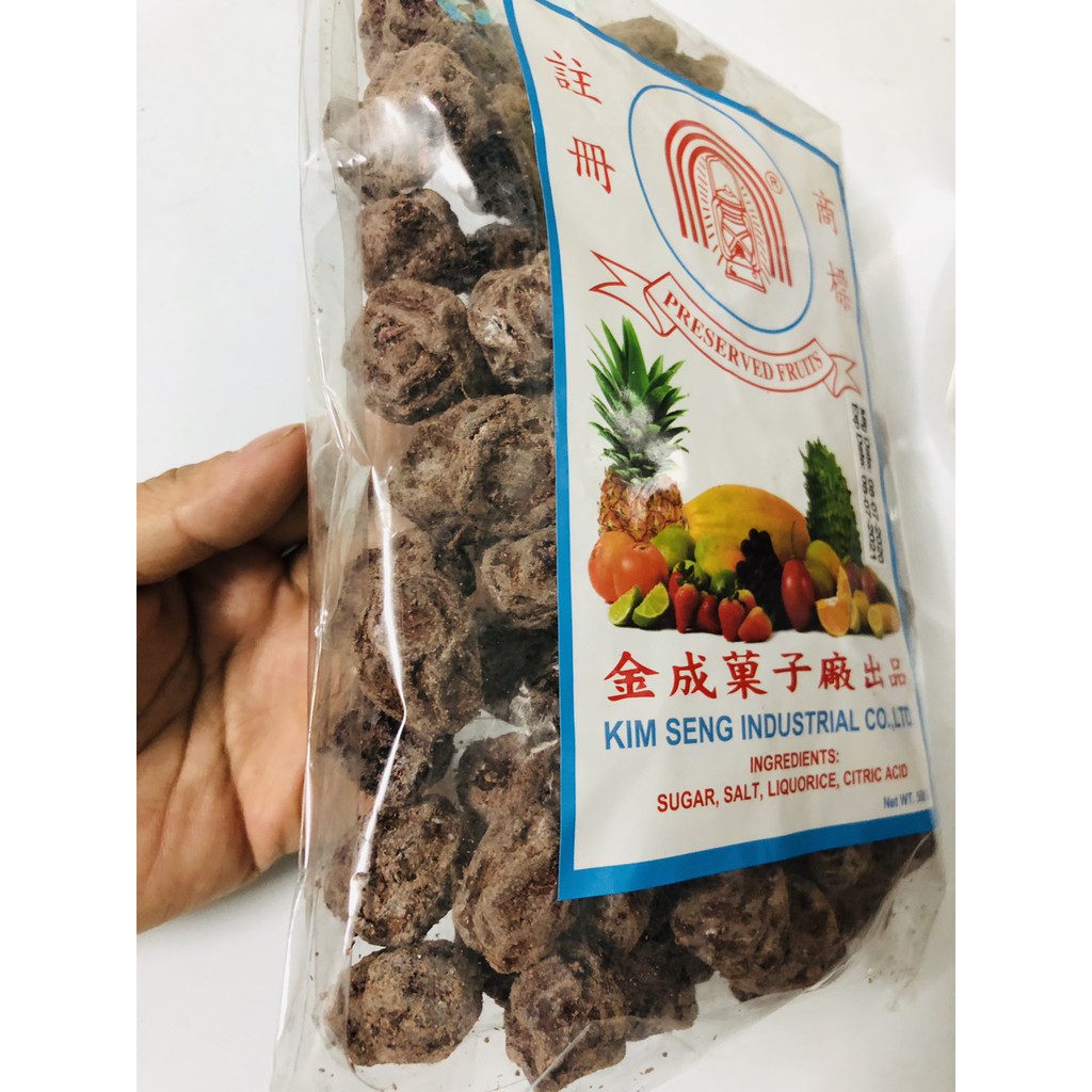 100g ô mai có hạt chua mặn