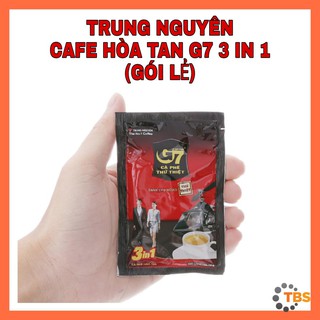 [TRUNG NGUYÊN-CAFE SỮA G7, GÓI LẺ] CAFE, CÀ PHÊ SỮA HÒA TAN G7