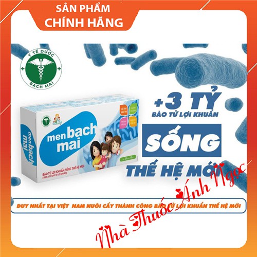[HÀNG CHUẨN] Men sống bạch mai thế hệ mới