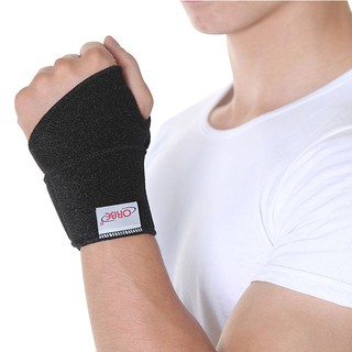 Băng thun cổ tay ORBE – Giúp sơ cứu chấn thương, trật khớp, bong gân cổ tay – Vải thun co giãn dễ điều chỉnh