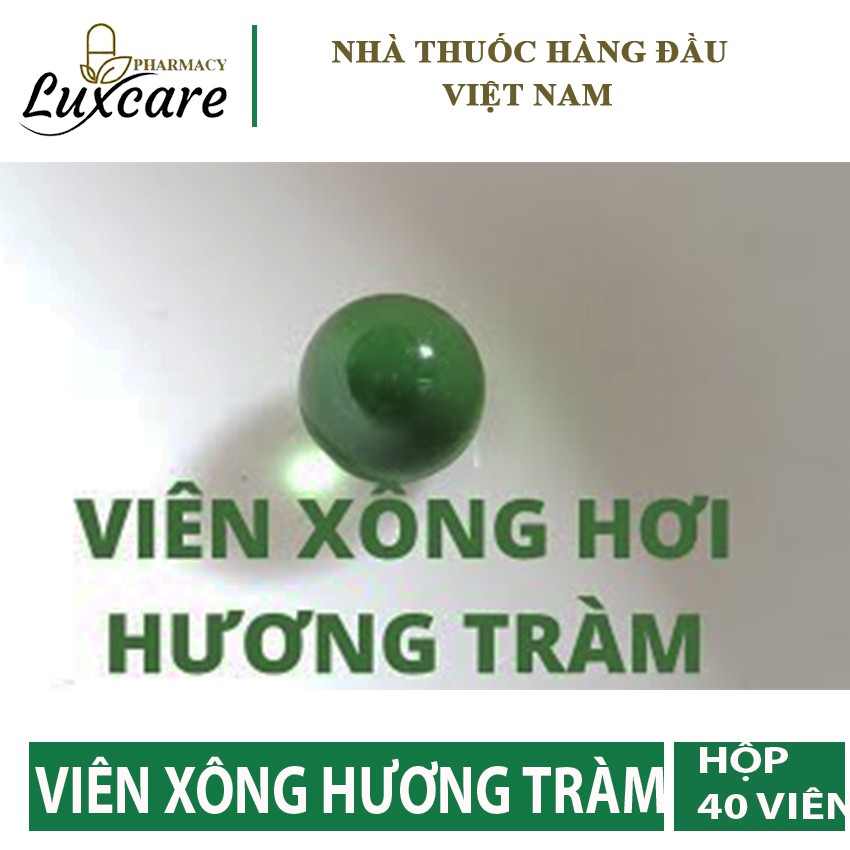 Viên Xông Hương Tràm Vim Báo Gấm - LUXCARE