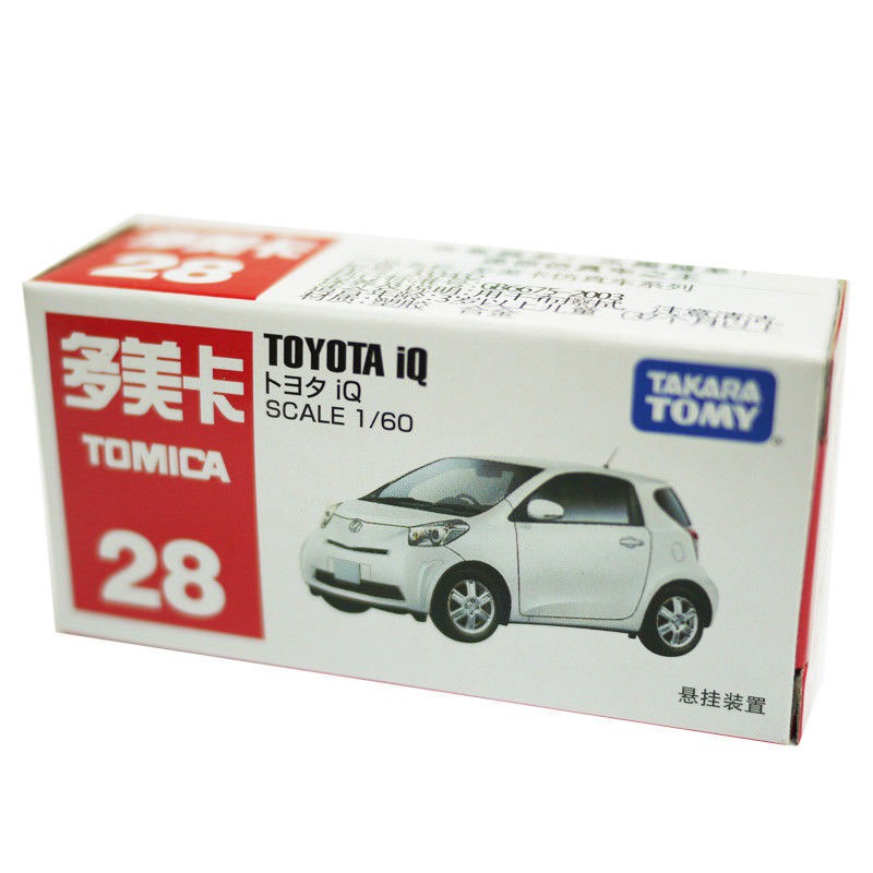 Xe mô hình đồ chơi TOMICA 28 Toyota iQ (1:64) TAKARA TOMY