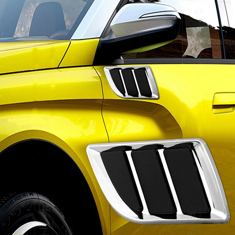 FENDER Vỏ Bọc Trang Trí Lỗ Thông Gió Bên Hông Xe Hơi Chất Lượng Cao