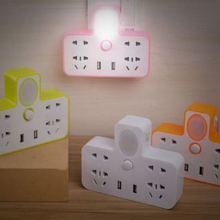 Ổ điện có cổng usb kèm đèn ngủ