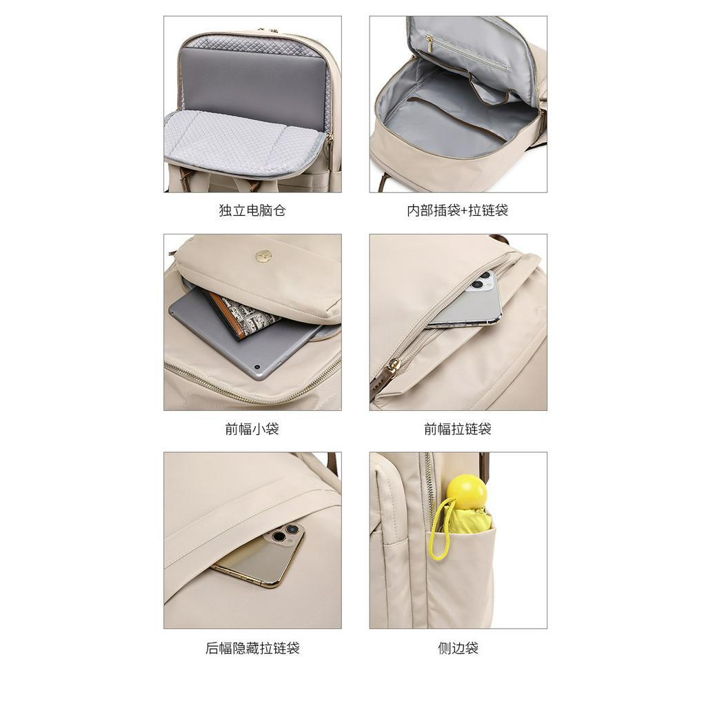 Ba Lô Đựng Laptop 14 / 15 Inch Cỡ Lớn Tiện Lợi Dành Cho Nữ