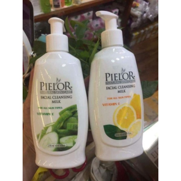 Sữa tẩy trang Pielor mềm dịu cho da 270ml