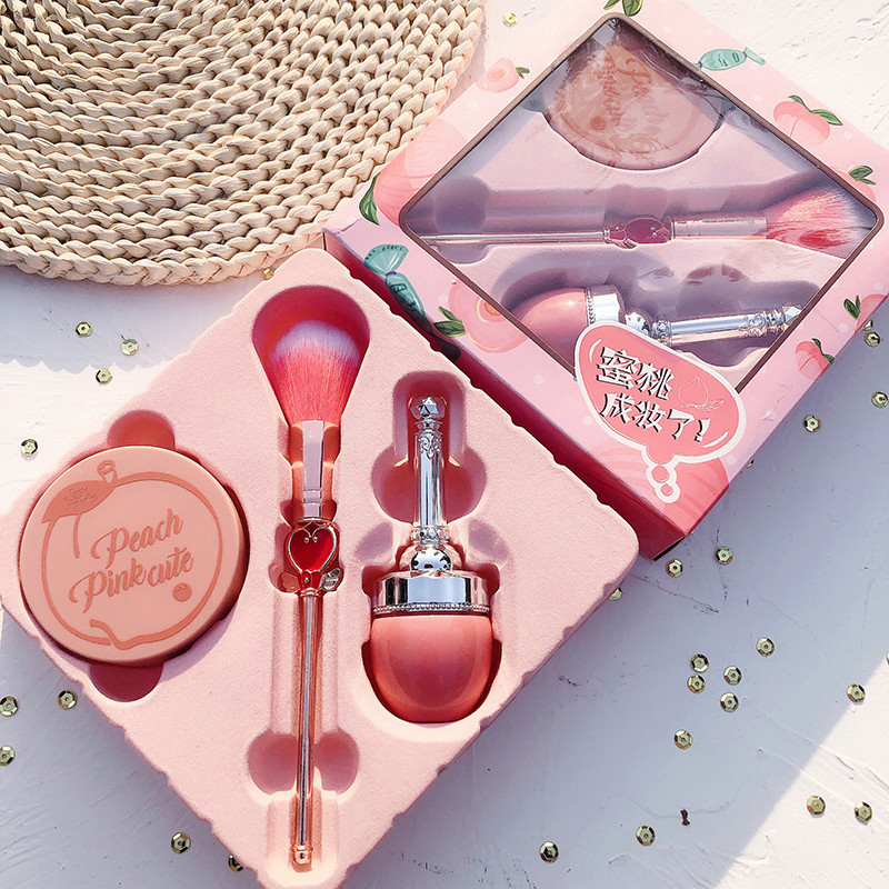 Bộ trang điểm XIXI PEACH PINK 3-SET, màu hồng đào siêu đẹp-URBXX-T3 | BigBuy360 - bigbuy360.vn