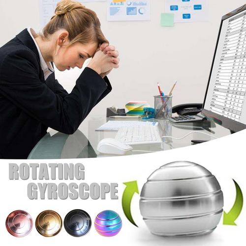 Con Quay Đồ Chơi Fidget Spinner Hình Quả Cầu Giúp Giảm Stress Cho Người Lớn