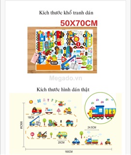 Decal đoàn xe