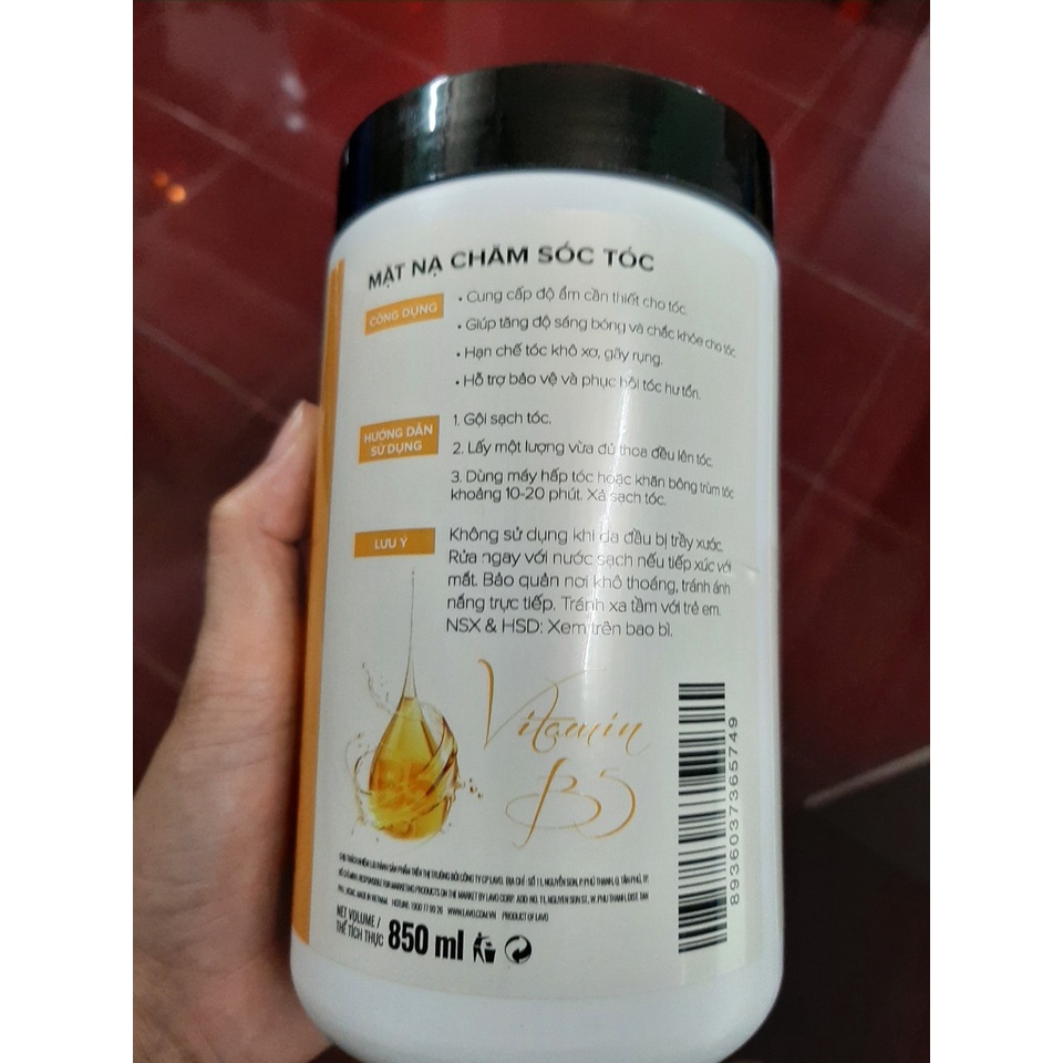 Mặt Nạ Chăm Sóc Tóc SPALINE EC EXTREME CARE 850ML