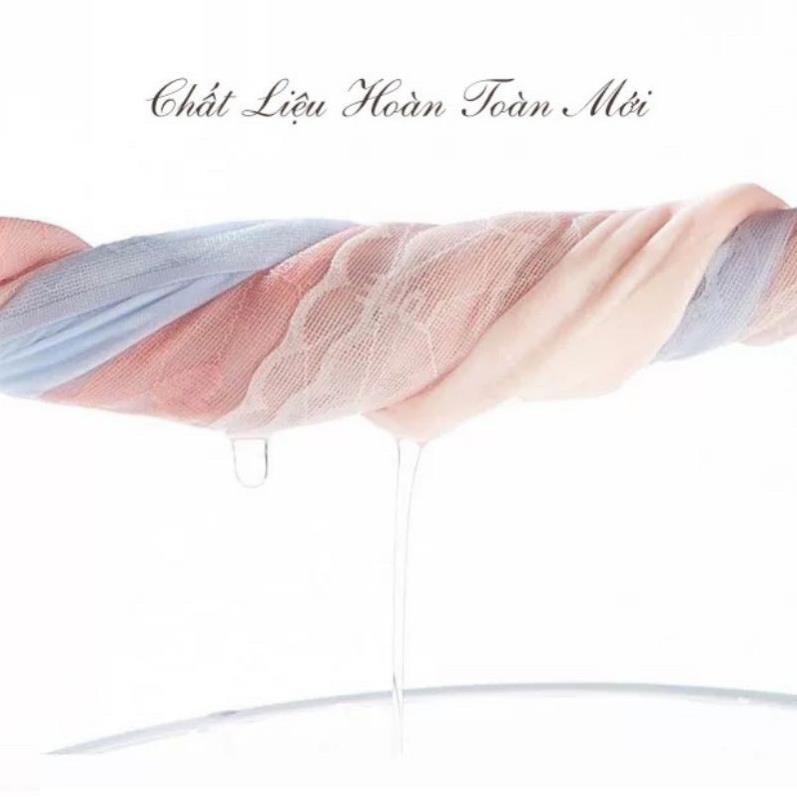 Quần Lót Nữ Su Lụa Sữa Tàng Hình Cạp Ren Họa Tiết Tim 9909 - LADY