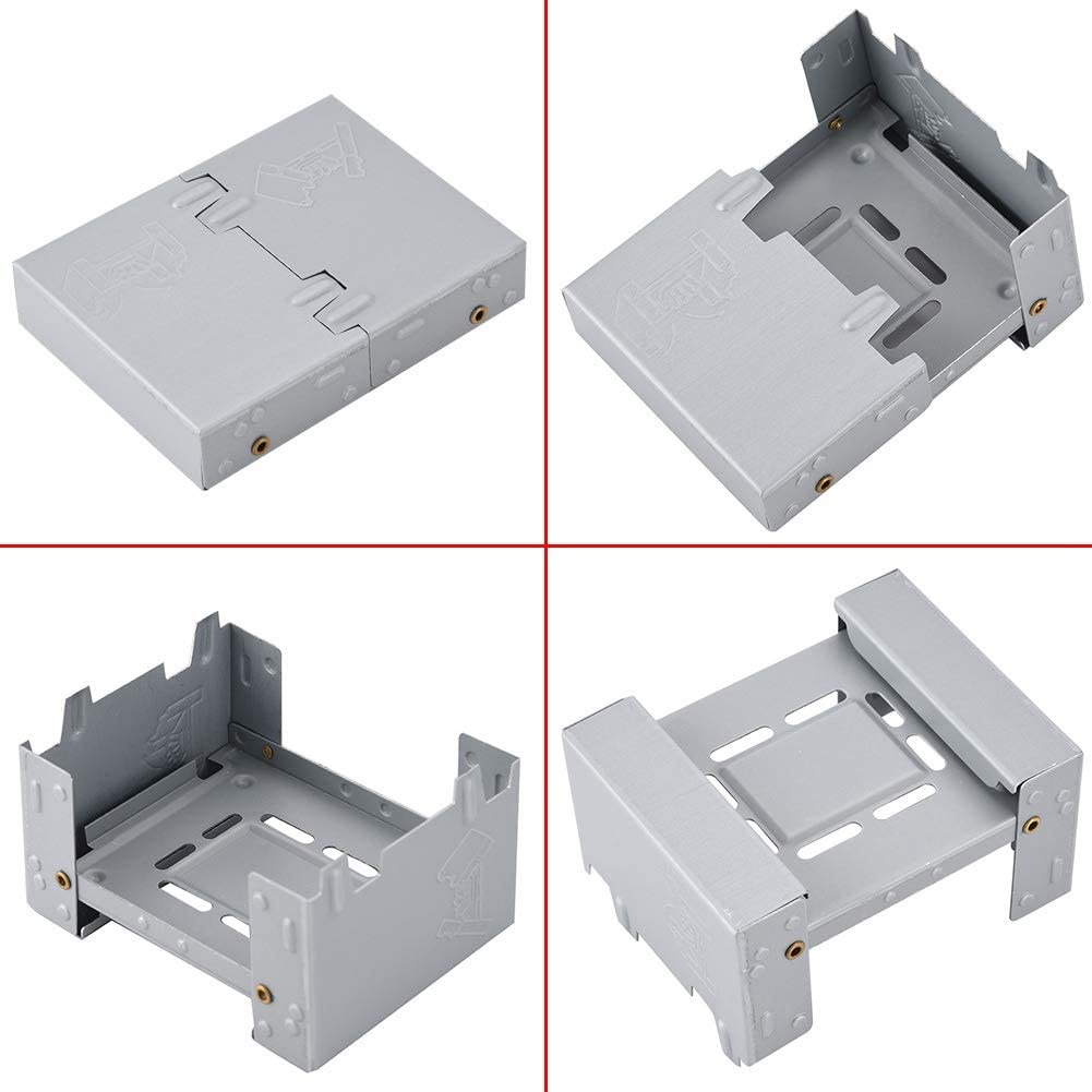 Bếp Cồn Mini Chống Gió 9.8x7.5x2cm Tiện Lợi Khi Đi Dã Ngoại