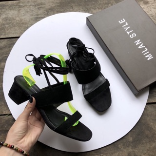 Sandal quai mảnh thắt dây siêu cá tính