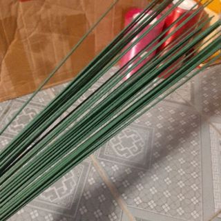 500g thép bọc nhựa kích thước 2mm×60cm nguyên liệu làm cành hoa,vòng hoa