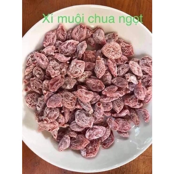 Ô mai xí muội đào không hạt