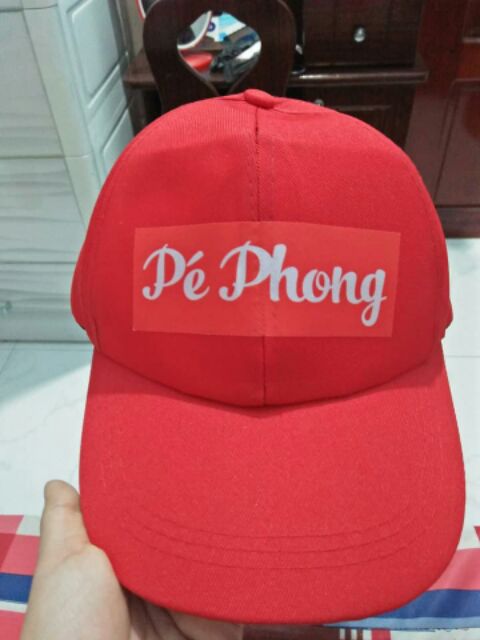 NÓN IN HÌNH THEO YÊU CẦU