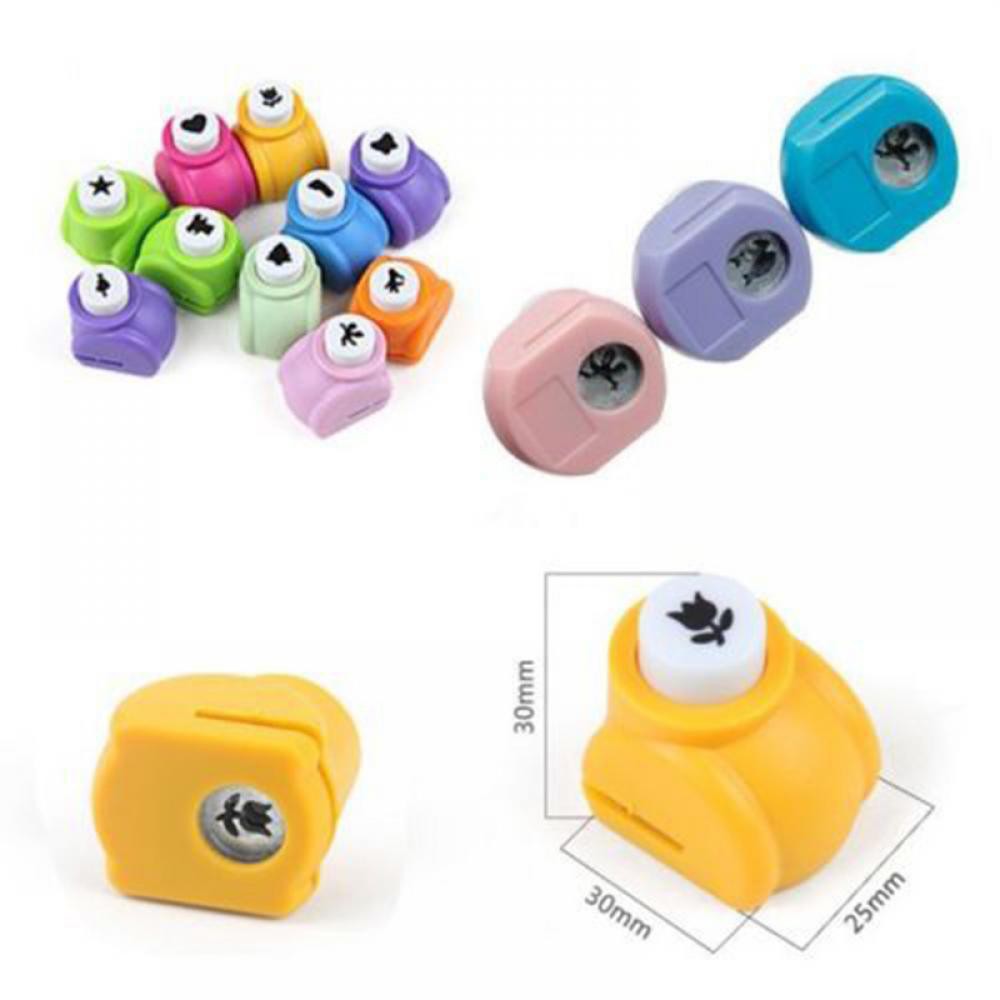 Dụng cụ cắt giấy đục lỗ tạo hình làm thiệp DIY 8 phong cách khác nhau