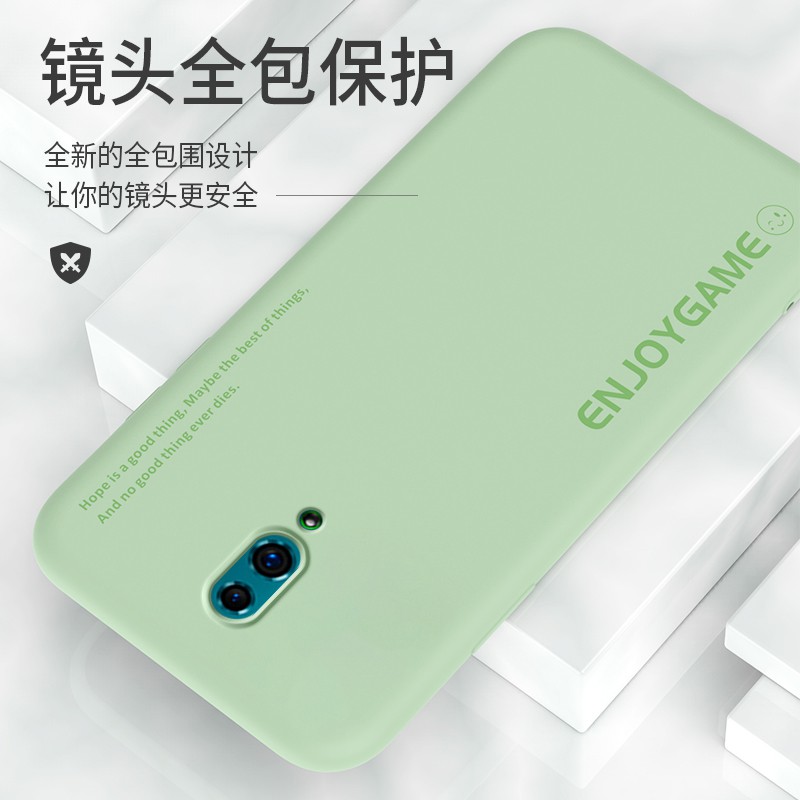 Ốp Điện Thoại Mềm Chống Rơi Màu Trơn Đơn Giản Cho Oppo Renoz 2 | BigBuy360 - bigbuy360.vn