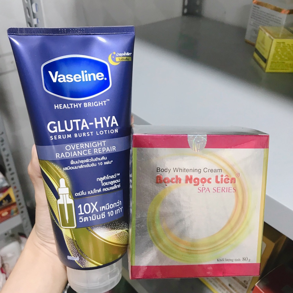 Combo kem Bạch Ngọc Liên + Vaseline