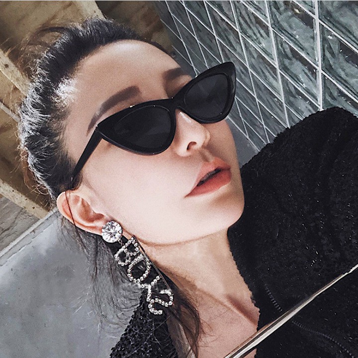 Kính Mát Mắt Mèo Hàn Quốc Nam Nữ Dễ Phối Với Mọi Trang Phục Khung Nhựa Cao Cấp | BigBuy360 - bigbuy360.vn