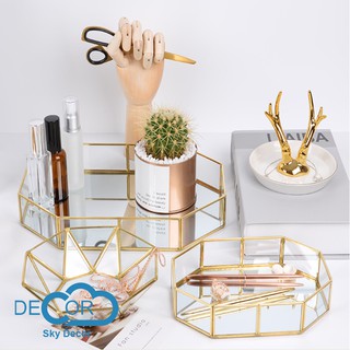 KHAY BÁT GIÁC GƯƠNG TRANG TRÍ NHÀ CỬA, ĐẠO CỤ CHỤP ẢNH SẢN PHẨM