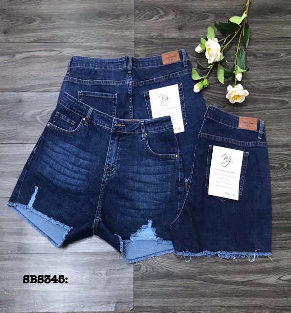 Bigsize Quần short jean SBS345 (32-41)