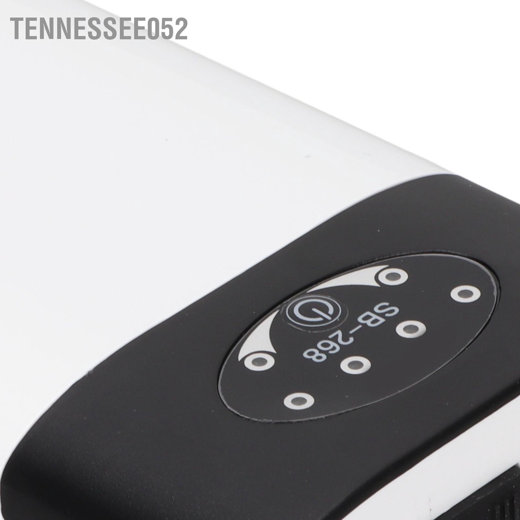 Tennessee052 Máy bơm oxy hồ cá Tắt tiếng AC DC Sạc kép Mức tiêu thụ thấp Ổn định sục khí bể mini