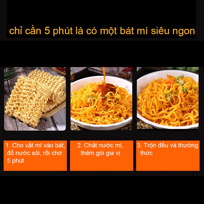 Mì trộn các vị ăn liền - SNACKSEEKER - Mì trộn vị tôm hùm, vị gạch cua
