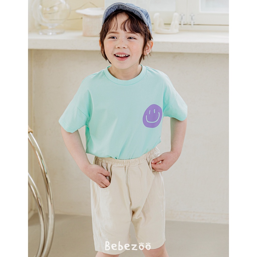 Quần đùi bé gái/ bé trai Hàn Quốc Bebezoo _ Thin colour
