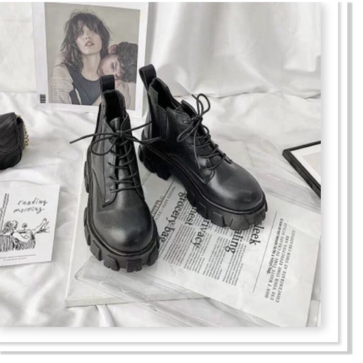 Bốt nữ 💝FREESHIP💝 Giầy boot cổ lửng phong cách hàn P1029 (ảnh thật) | BigBuy360 - bigbuy360.vn