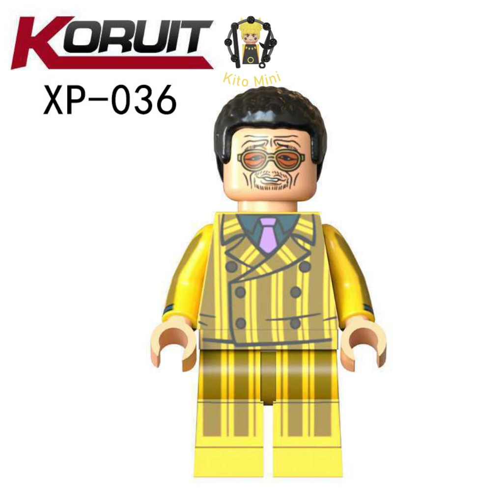 Minifigures Lắp Ráp Mô Hình Nhân Vật Hoạt Hình Truyện Tranh One Piece Luffy Zoro XP036 - 041 Bán Lẻ