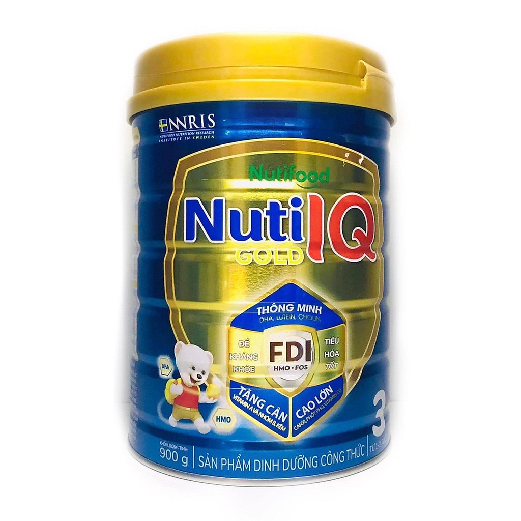 Sữa Nuti IQ gold 3 lon 900g