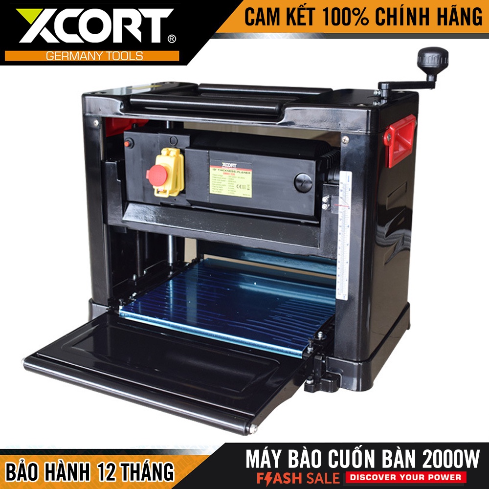 Máy bào cuốn Máy bào gỗ mini 2000W XCORT Chính Hãng