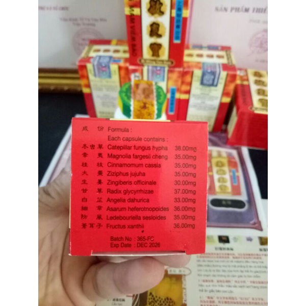 Bì mẫm viên bảo viêm xoang