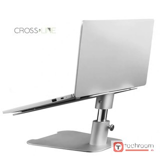 Giá đỡ Laptop Macbook Stand nhôm nguyên khối kiêm Đế nâng tản nhiệt có thể điều chỉnh độ cao Crossline TR001