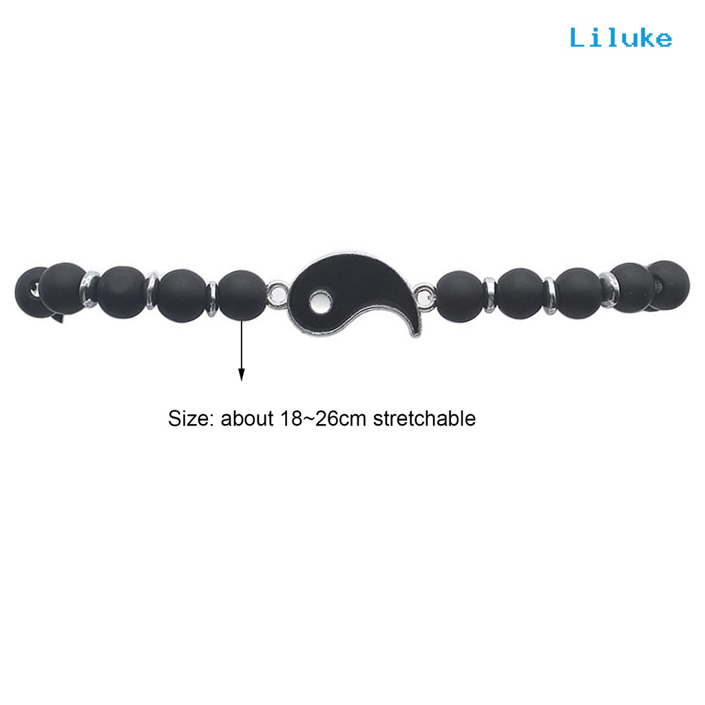 Vòng Tay Cặp Đôi Liluke Phong Cách Trung Hoa Thái Cực Quyền Có Thể Điều Chỉnh