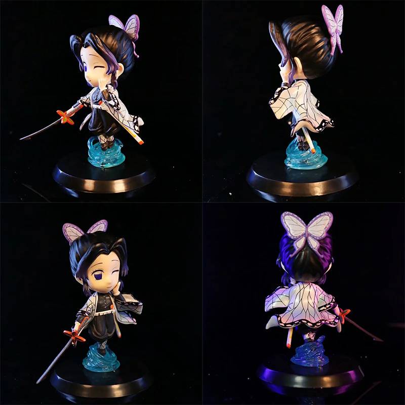 Đồ trang trí Nhân Vật Shinobu Giyuu Kyoujurou Sanemi Trong Demon Slayer Action FIgure Q SY2 Trang Trí Nhà Cửa