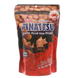 Đậu phộng da cá Oishi Pinattsu vị hải sản siêu cay 95g