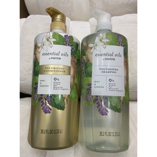 Bộ gội+xả Pantene Essential nhân sâm,bạc hà chai 1.13l