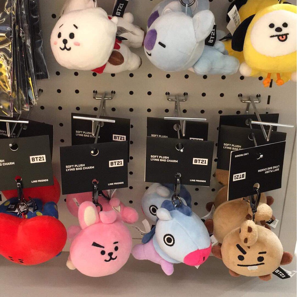 Gấu Bông Móc Khoá | LYING BAG CHARM COOKY TATA CHIMMY OFFICIAL (K86)