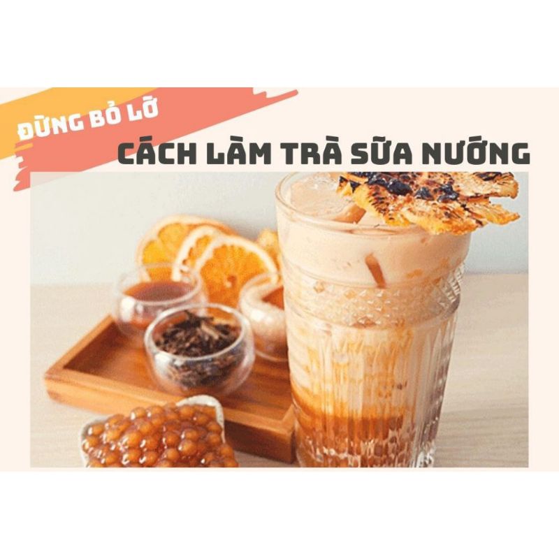 TRÀ SỮA NƯỚNG BEN-Z SET 6 LY / KTmart_Ăn ngon mỗi ngày