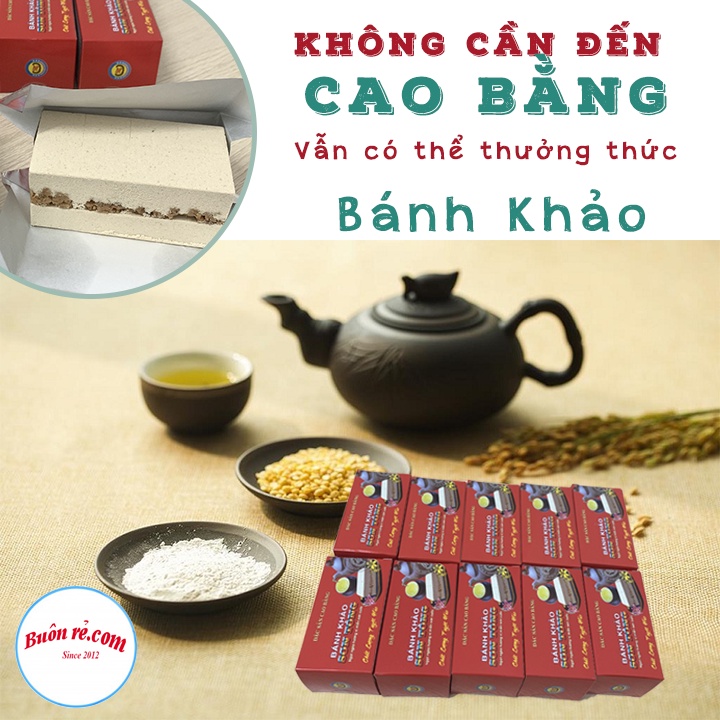 Hộp 5 phong bánh khảo Sơn Tòng đặc sản Cao Bằng hương vị thơm ngon hấp dẫn 00025
